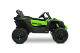 ATV/Buggy Jeep Maverick Green Caretero cu baterie