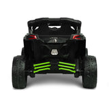 ATV/Buggy Jeep Maverick Green Caretero cu baterie
