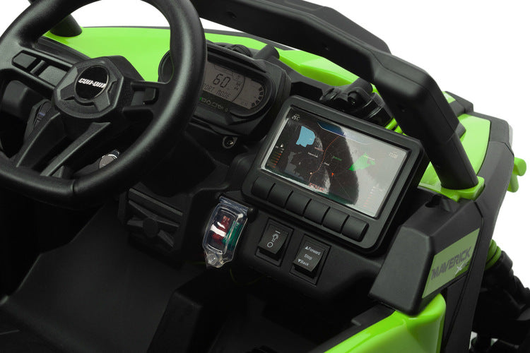 ATV/Buggy Jeep Maverick Green Caretero cu baterie