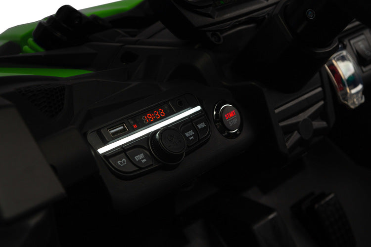 ATV/Buggy Jeep Maverick Green Caretero cu baterie