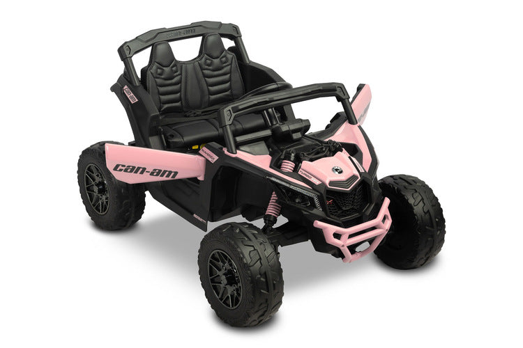 Atv/Buggy Jeep Maverick roz deschis cu baterie Caretero Toyz