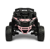 Atv/Buggy Jeep Maverick roz deschis cu baterie Caretero Toyz