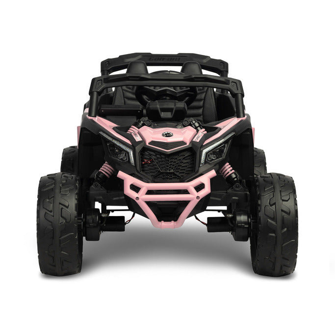 Atv/Buggy Jeep Maverick roz deschis cu baterie Caretero Toyz