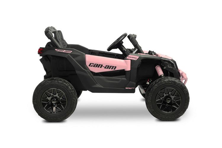 Atv/Buggy Jeep Maverick roz deschis cu baterie Caretero Toyz