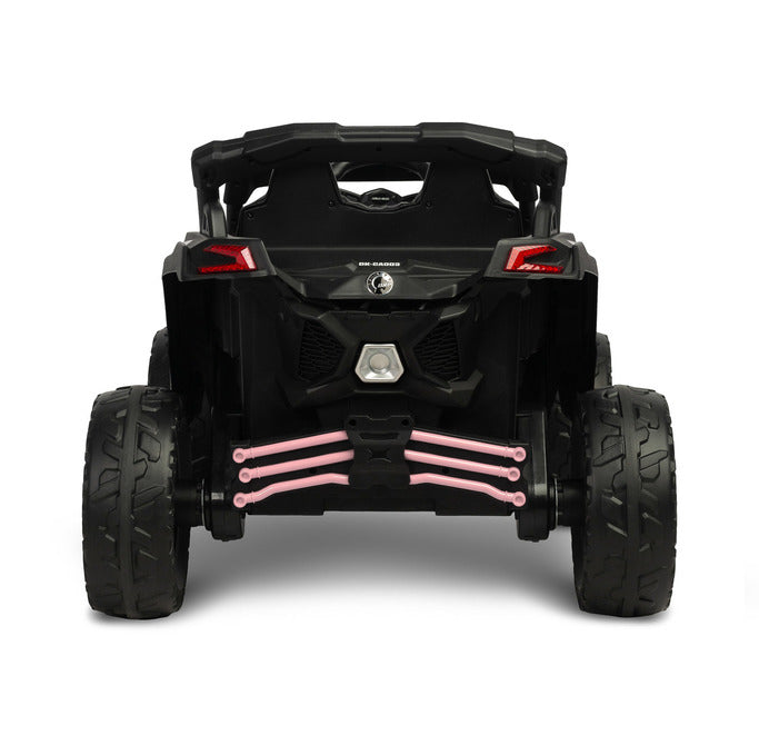 Atv/Buggy Jeep Maverick roz deschis cu baterie Caretero Toyz
