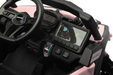 Atv/Buggy Jeep Maverick roz deschis cu baterie Caretero Toyz