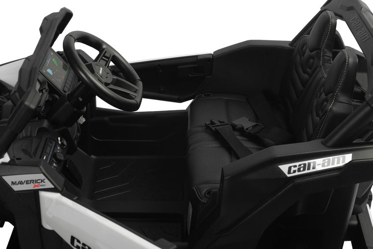 ATV/Buggy Jeep Maverick White Caretero cu baterie