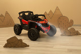 ATV/Buggy Jeep Maverick Red Caretero cu baterie