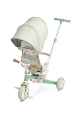 Tricicletă și bicicletă de echilibru 2 în 1 Faro Green Caretero Toyz