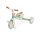 Tricicletă și bicicletă de echilibru 2 în 1 Faro Green Caretero Toyz