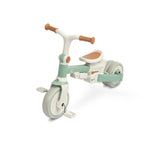 Tricicletă și bicicletă de echilibru 2 în 1 Faro Green Caretero Toyz
