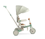 Tricicletă și bicicletă de echilibru 2 în 1 Faro Green Caretero Toyz