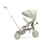 Tricicletă și bicicletă de echilibru 2 în 1 Faro Green Caretero Toyz