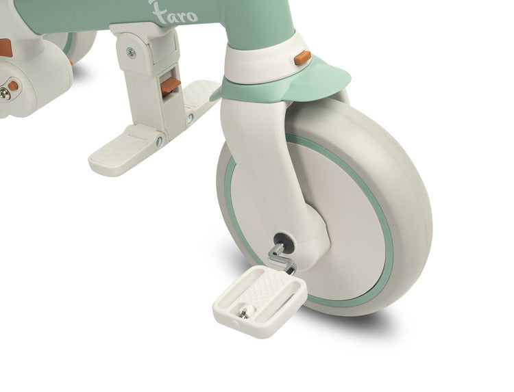 Tricicletă și bicicletă de echilibru 2 în 1 Faro Green Caretero Toyz