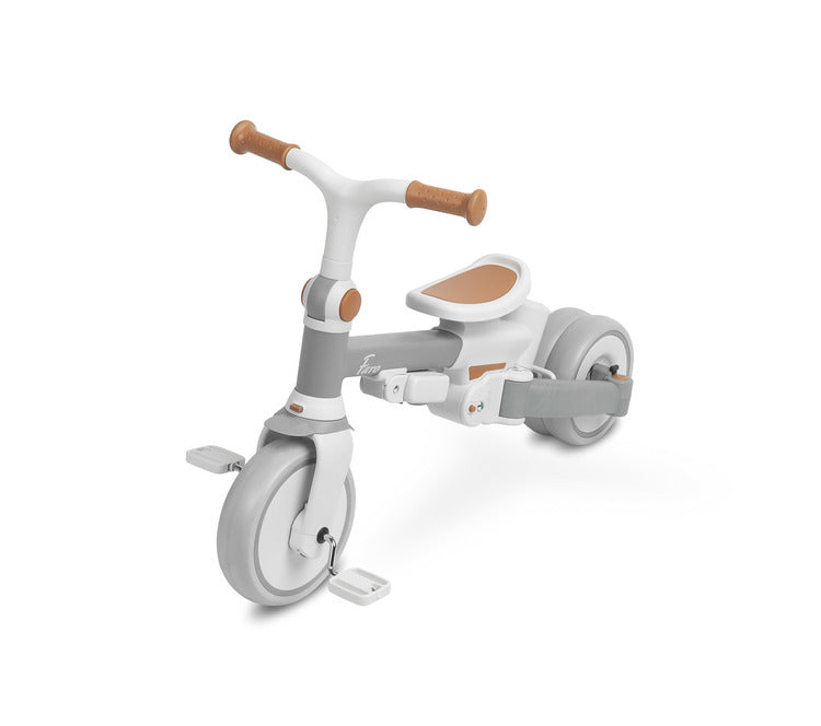 Tricicletă și bicicletă de echilibru 2 în 1 Faro Gri Caretero Toyz