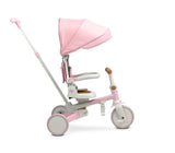 Tricicletă și bicicletă de echilibru 2 în 1 Faro roz Caretero Toyz