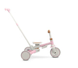 Tricicletă și bicicletă de echilibru 2 în 1 Faro roz Caretero Toyz