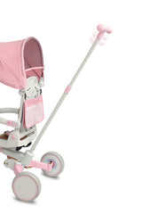 Tricicletă și bicicletă de echilibru 2 în 1 Faro roz Caretero Toyz