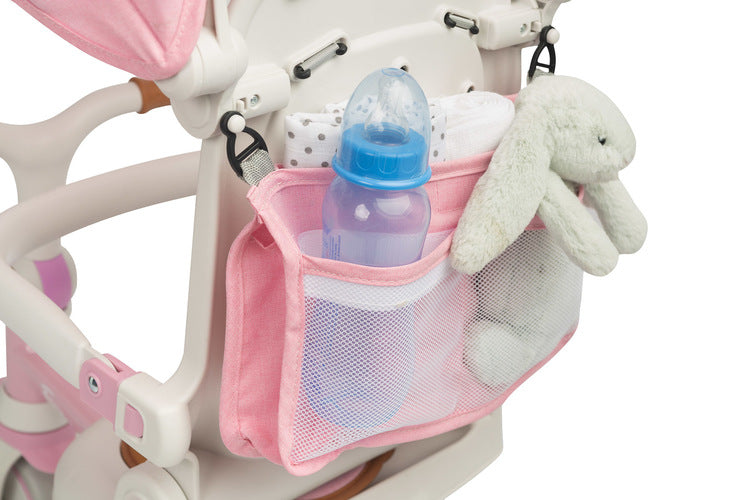 Tricicletă și bicicletă de echilibru 2 în 1 Faro roz Caretero Toyz