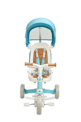 Tricicletă și bicicletă de echilibru 2 în 1 Faro Albastră Caretero Toyz