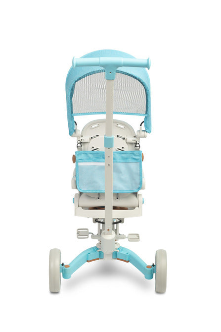 Tricicletă și bicicletă de echilibru 2 în 1 Faro Albastră Caretero Toyz