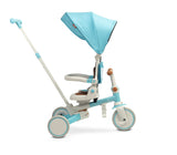 Tricicletă și bicicletă de echilibru 2 în 1 Faro Albastră Caretero Toyz