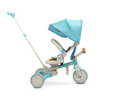 Tricicletă și bicicletă de echilibru 2 în 1 Faro Albastră Caretero Toyz