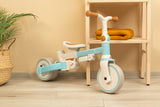 Tricicletă și bicicletă de echilibru 2 în 1 Faro Albastră Caretero Toyz