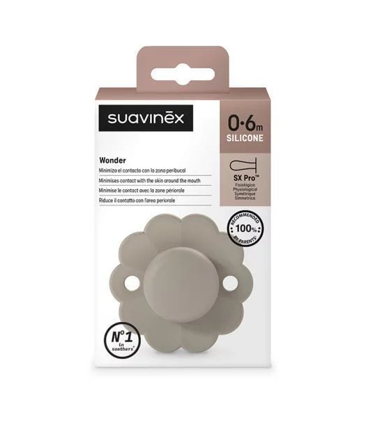 Залъгалка Sx Pro 0-6 Gray Clouds Wonder Suavinex