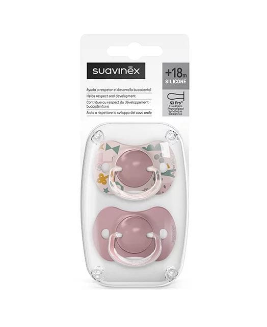 Залъгалка Sx Pro 18+ 2Pcs PinkSuavinex