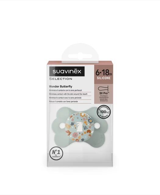 Suzetă Sx Pro 6-18 Mentă Fluture Suavinex
