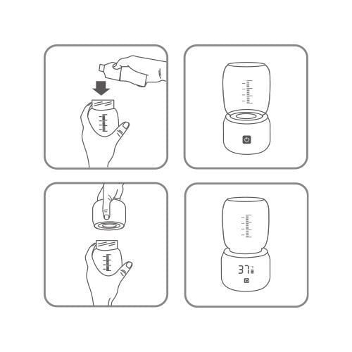 Încălzitor portabil de biberon Babyono