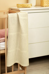 Одеяло 100% Памук Moli Слонова Кост Sensillo