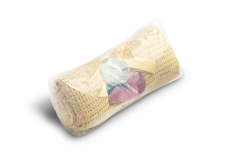 Одеяло 100% Памук Moli Бежово Sensillo