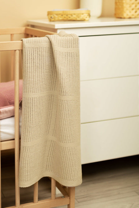 Одеяло 100% Памук Moli Бежово Sensillo