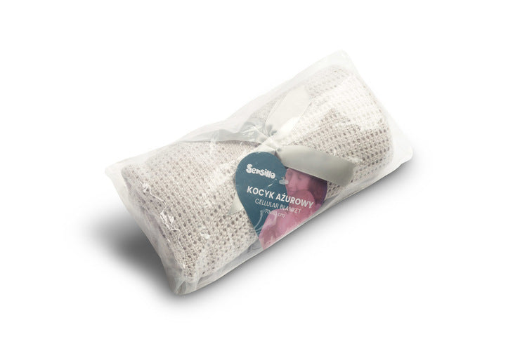 Одеяло 100% Памук Moli Светло Сив Sensillo