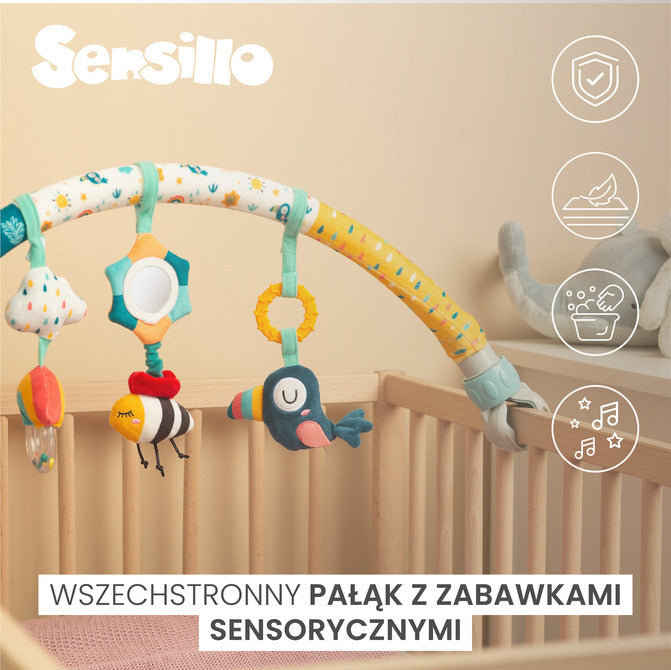 Играчка арка За Количка Или Легло Дъга Sensillo