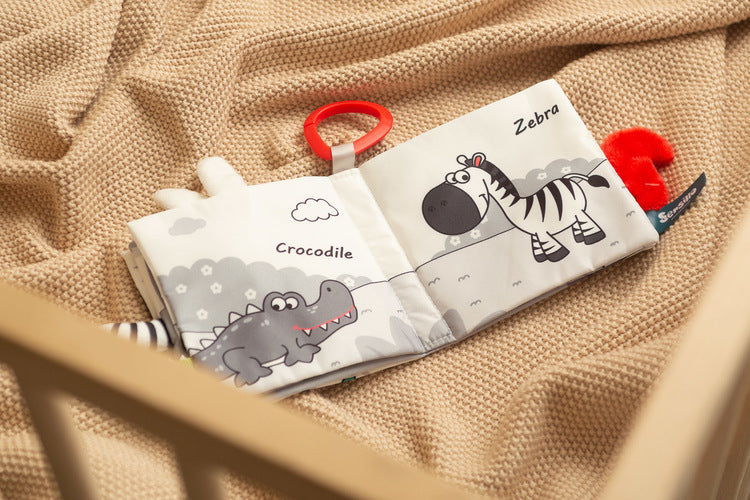 Мека Книжка Черно-Бяла Совичка Sensillo