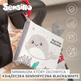 Мека Книжка Черно-Бяла Совичка Sensillo
