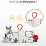 Мека Книжка Черно-Бяла Совичка Sensillo