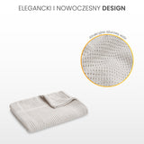 Одеяло 100% Памук Moli Слонова Кост Sensillo