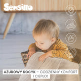 Одеяло 100% Памук Moli Бежово Sensillo