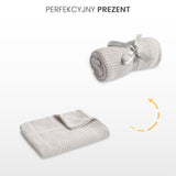 Одеяло 100% Памук Moli Светло Сив Sensillo