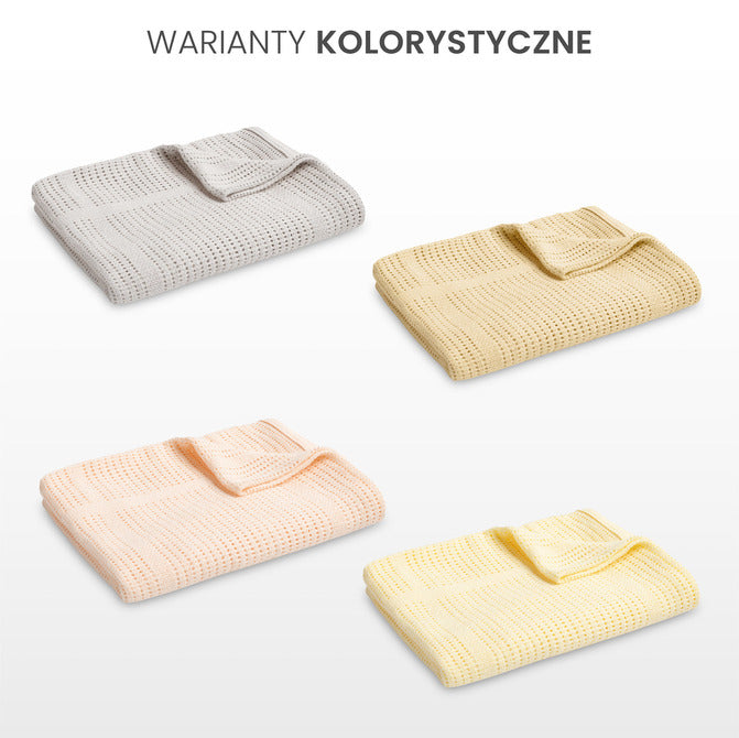 Одеяло 100% Памук Moli Светло Сив Sensillo