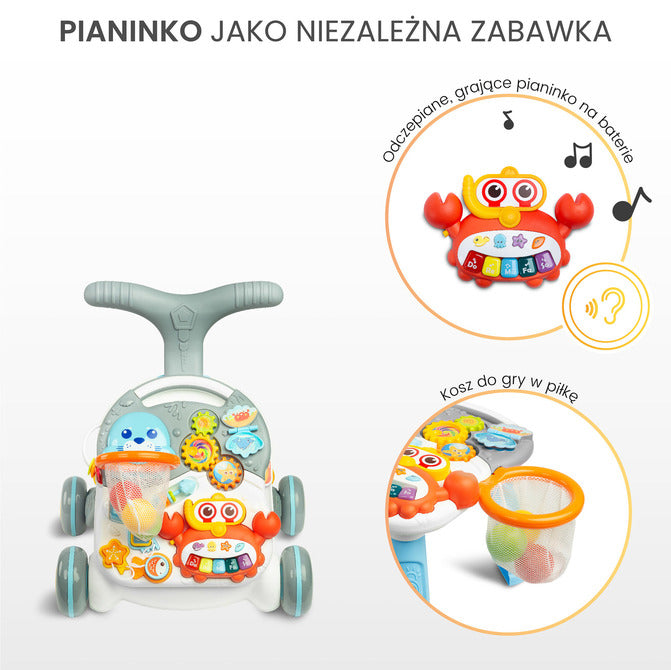 Проходилка 2В1 Spark Grey Caretero Toyz