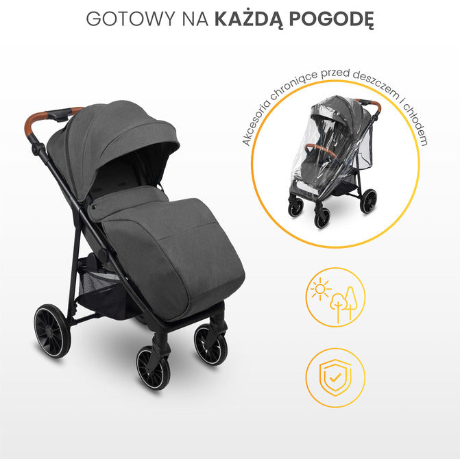 Количка Елма Черна Caretero