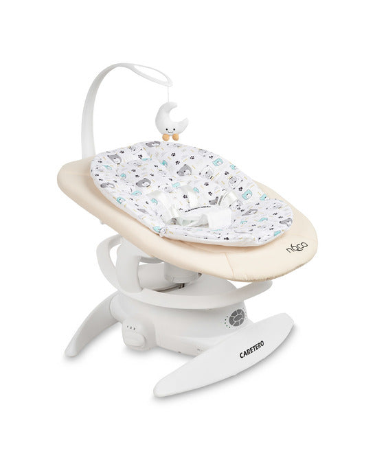Шезлонг И Люлка 2в1 Rocker Noco Бежов Caretero