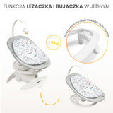 Шезлонг И Люлка 2в1 Rocker Noco Сив Caretero