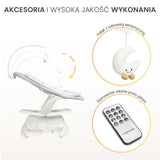 Шезлонг И Люлка Rocker Noco Графит Caretero