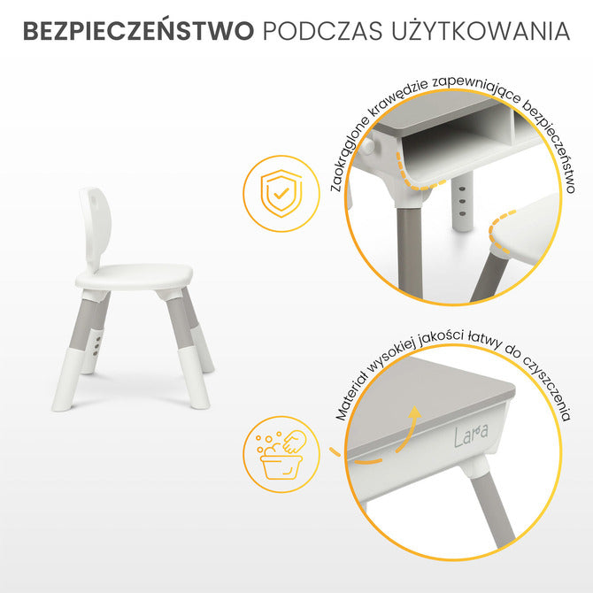 Детска Маса Lara Grey Caretero Toyz